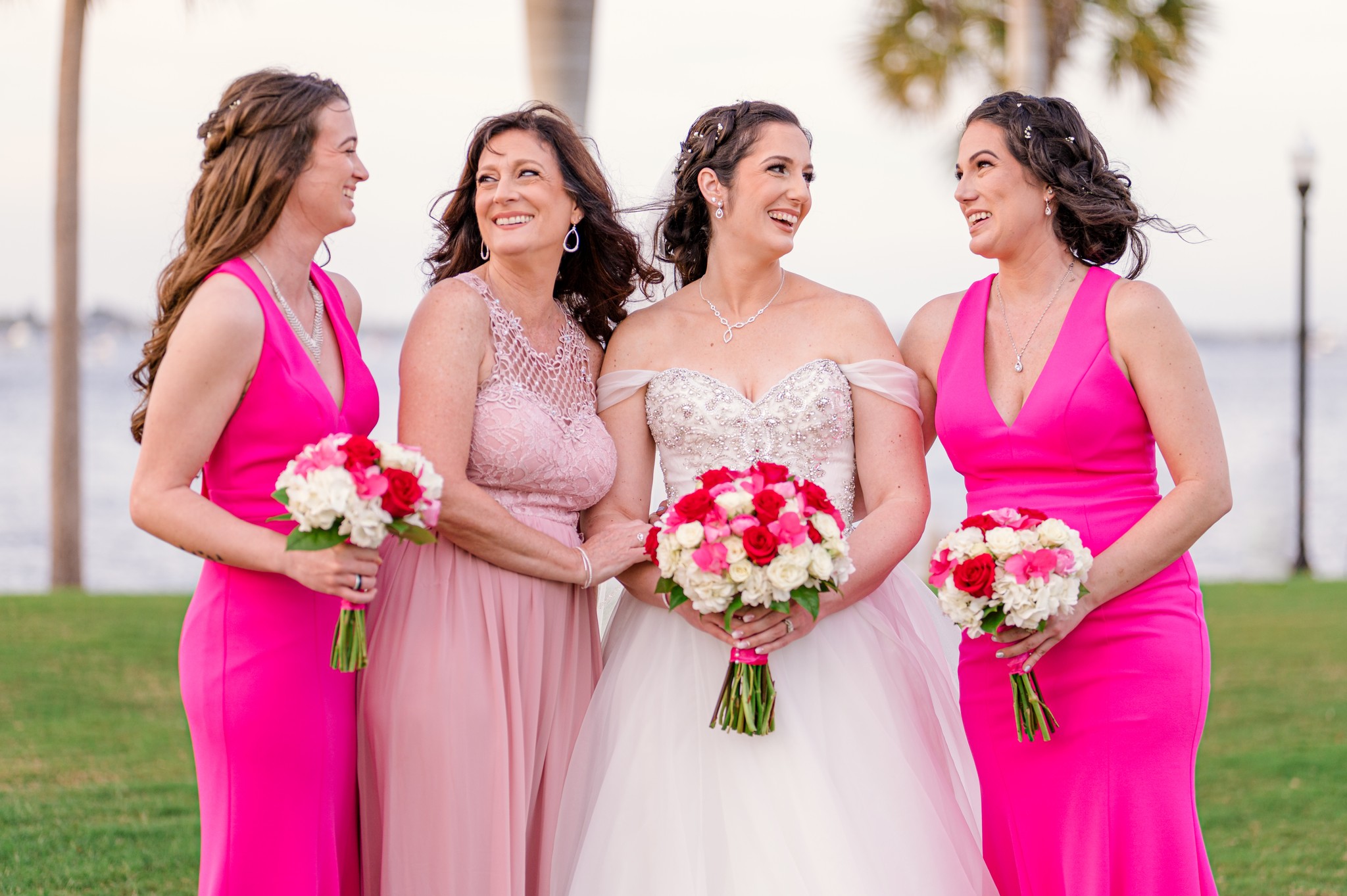 Bridesmaids ; Laishley Park Wedding; Precious Moments Events