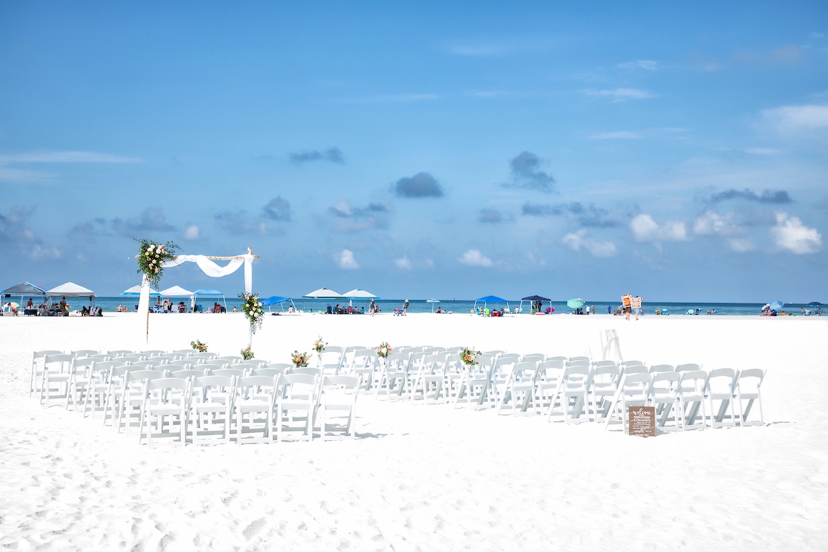 Wedding Ceremony; Siesta Key Wedding; Precious Moments Events