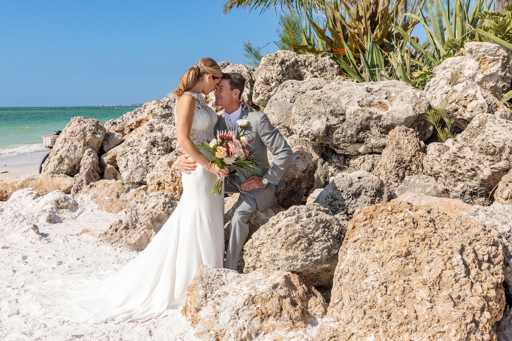 wedding portraits on Siesta Key Beach