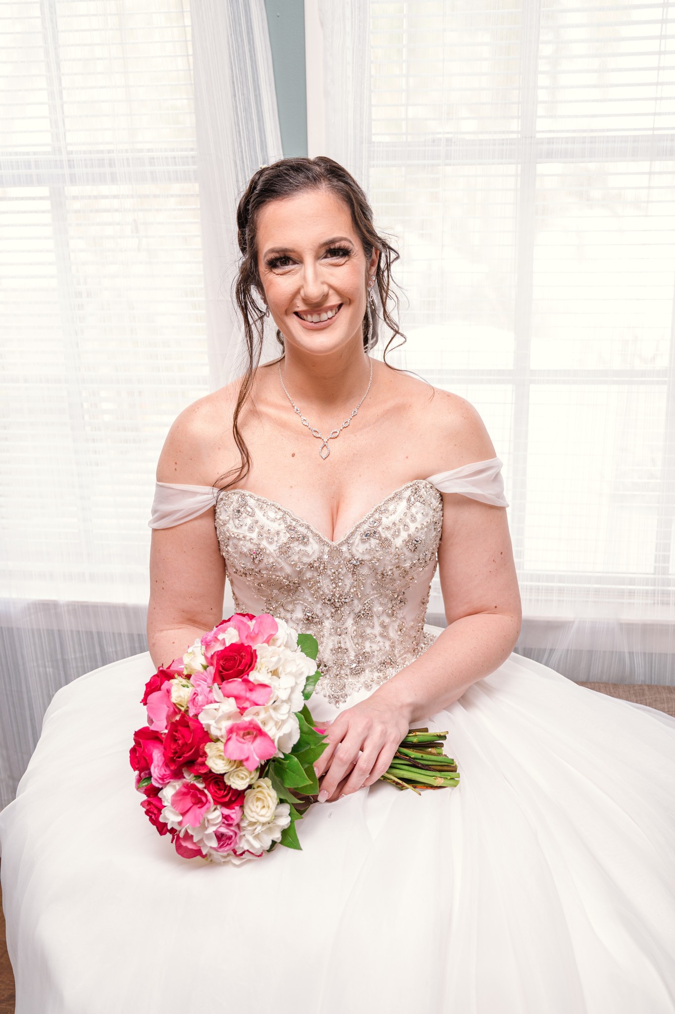 Bride; Carmelo's Italian Ristorante Wedding; Precious Moments Events