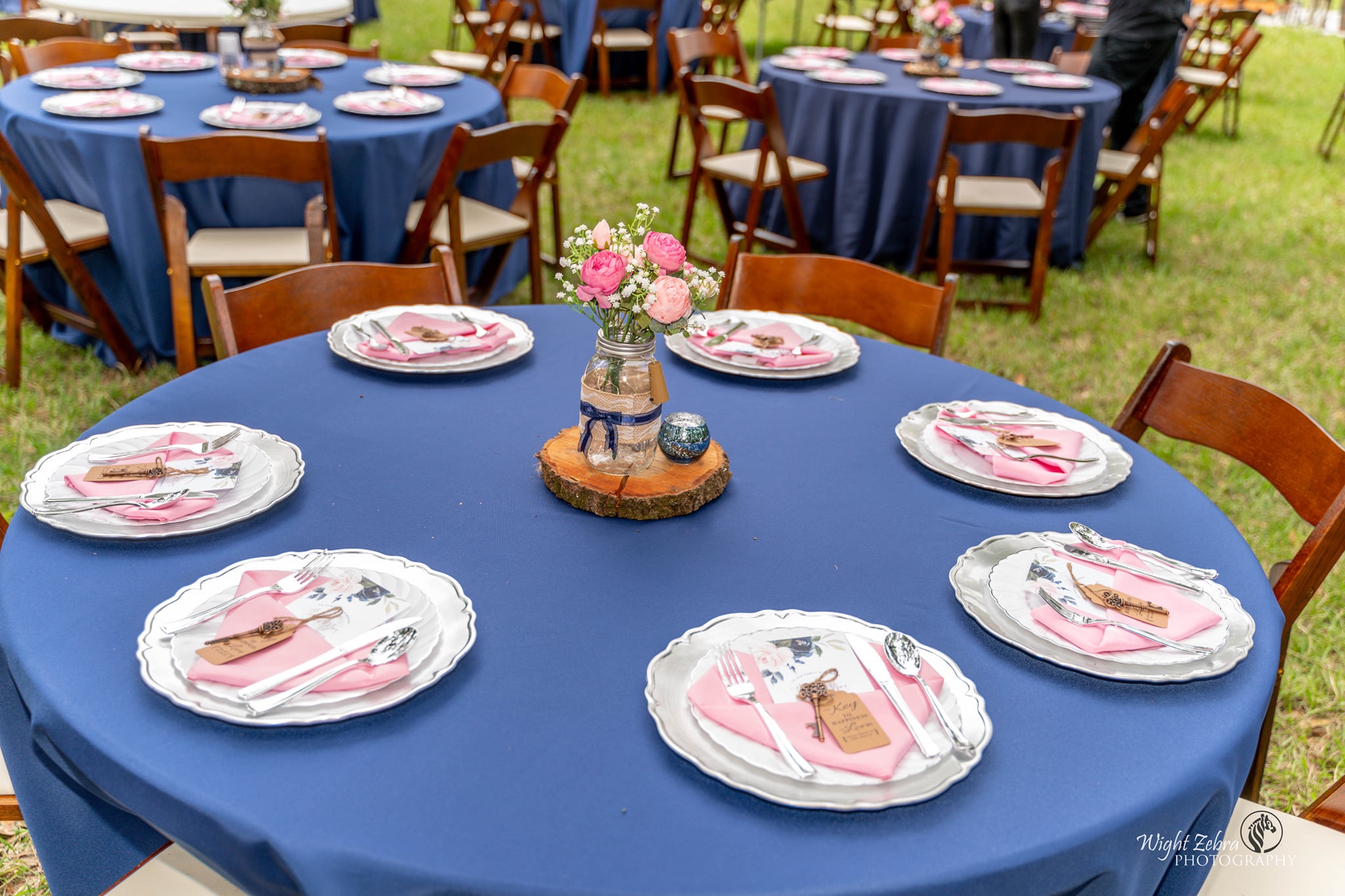 Tablescape; Our Cabin on The Myakka Weddings; Precious Moments Events