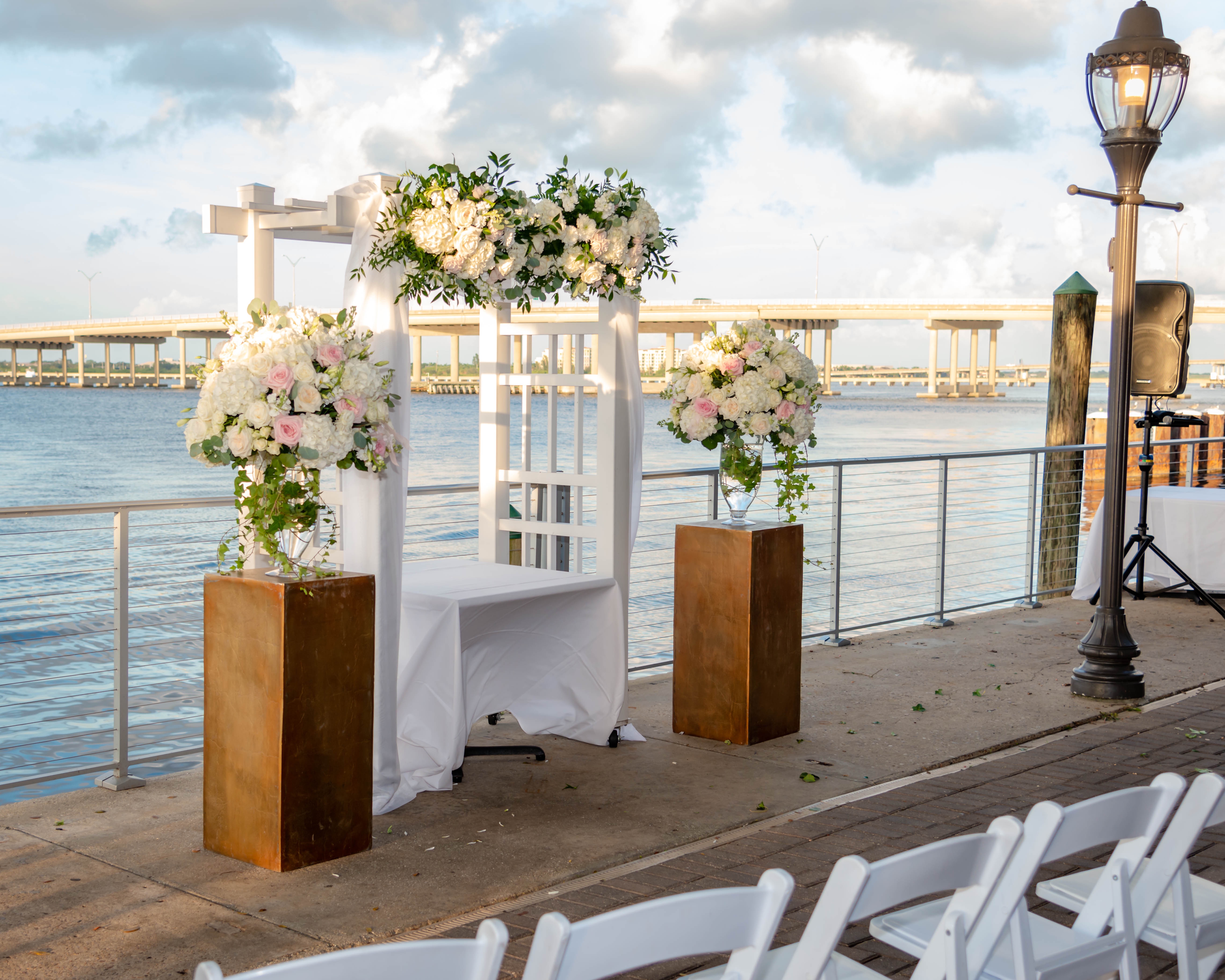 Wedding Ceremony; Pier 22Weddings; Precious Moments Events