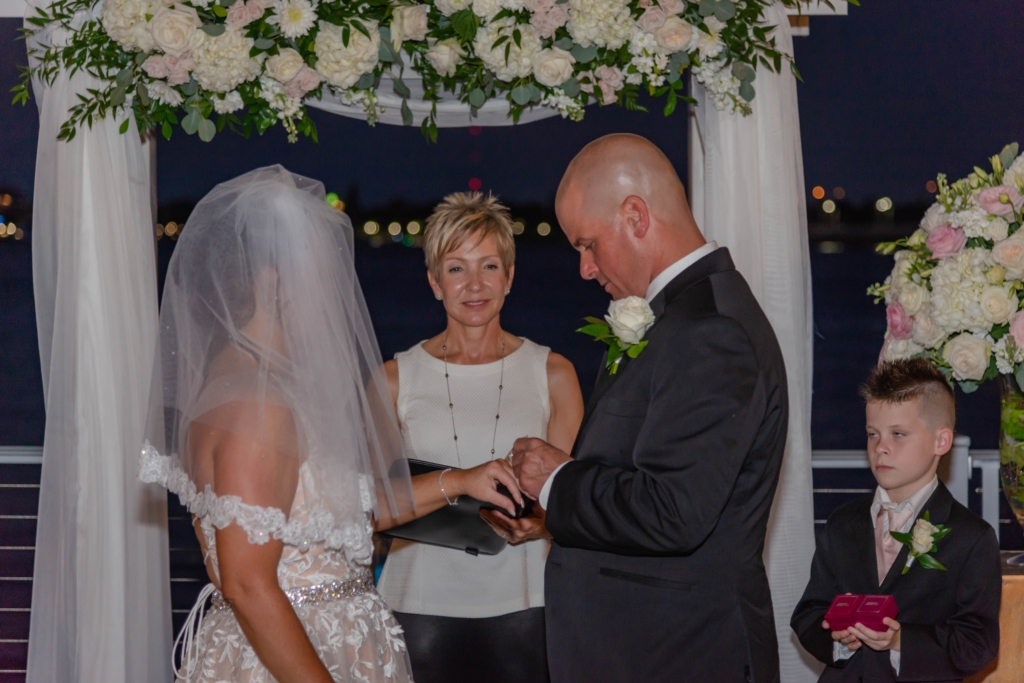 Bride & Groom; Pier 22 Weddings; Precious Moments Events