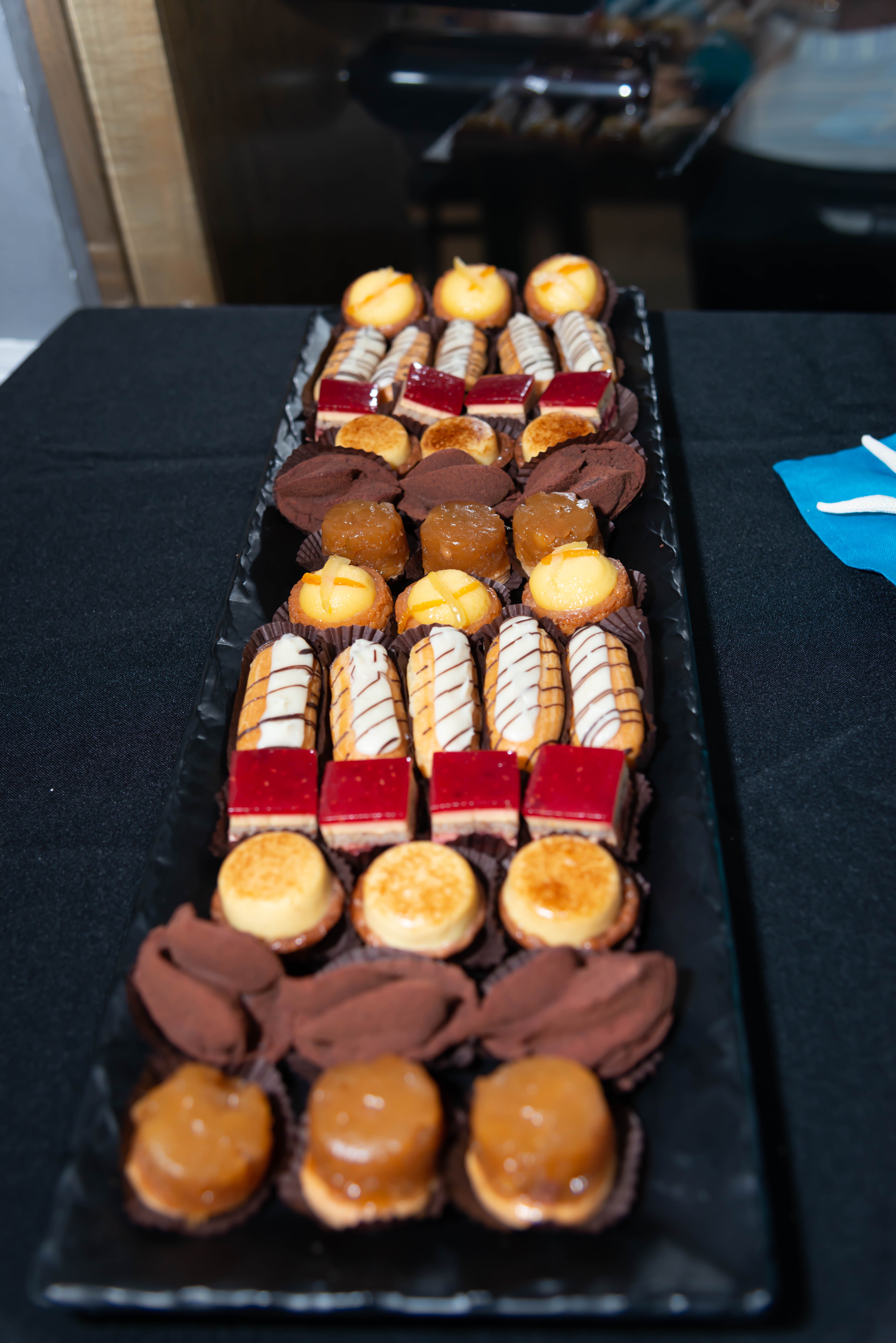 dessert table by Wyvern Hotel