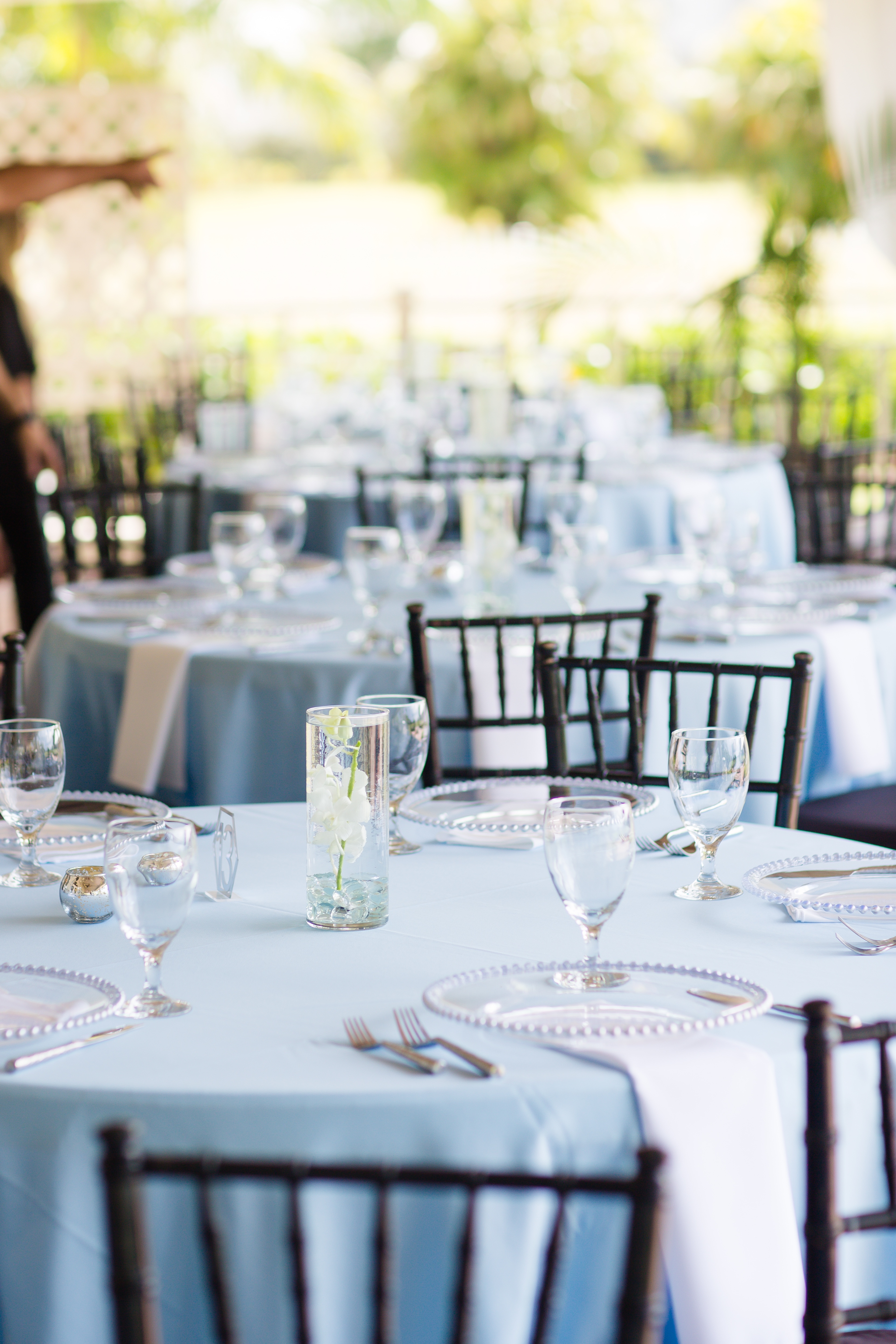 Tablescapes ; White Orchid at Oasis; Precious Moments Events