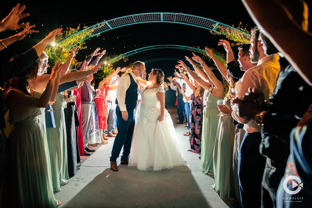 Bride & Groom; Marie Selby Botanical Gardens Wedding; Precious Moments Events