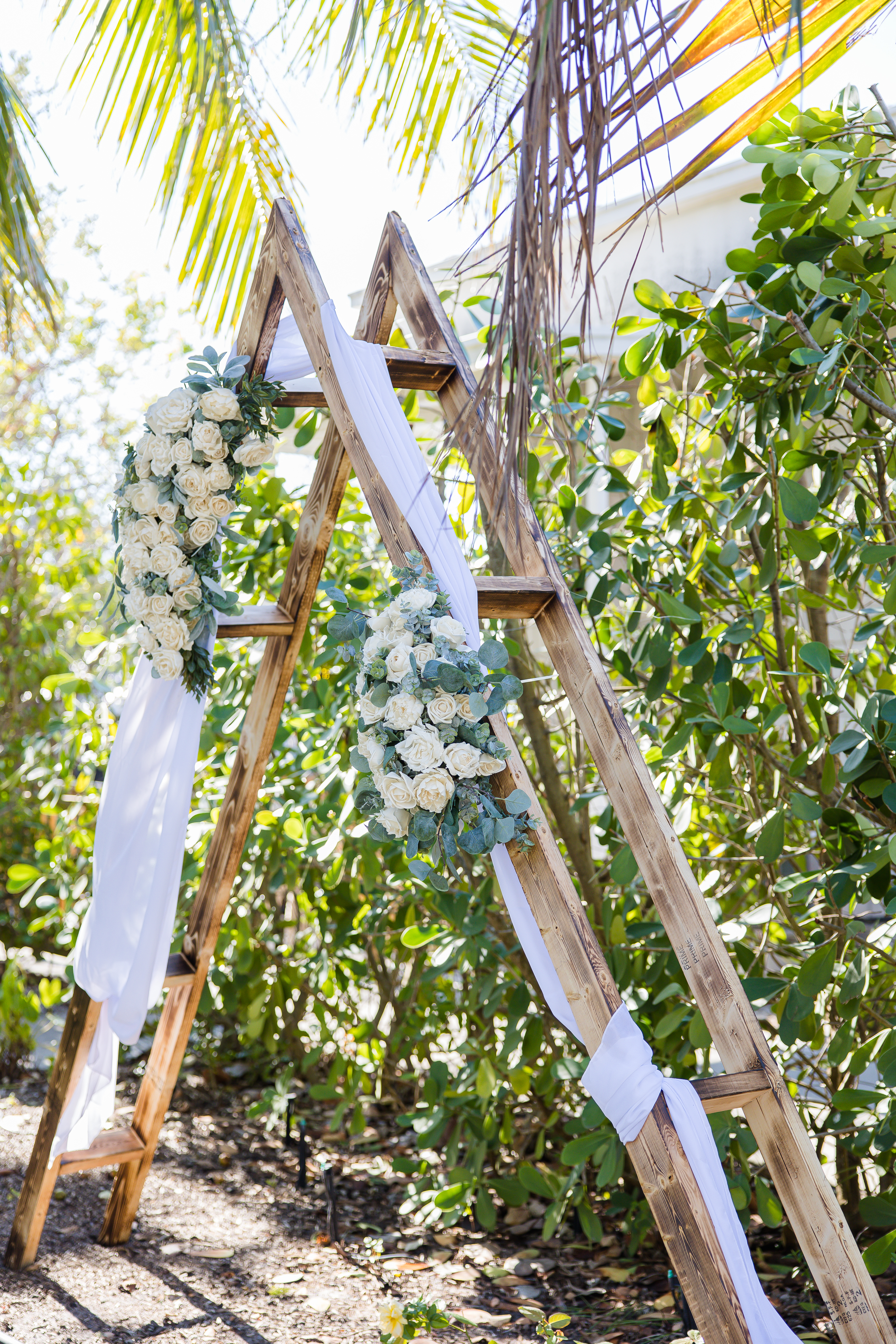 Wedding Arch Mote Marine Laboratory & Aquarium Wedding; Precious Moments Events Wedding