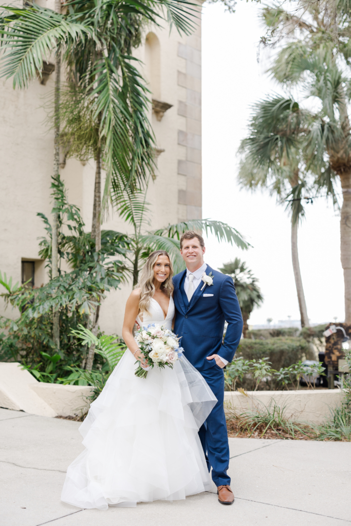 bride and groom portraits at Powel Crosley Estate