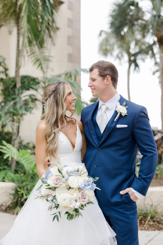 bride and groom portraits at Powel Crosley Estate