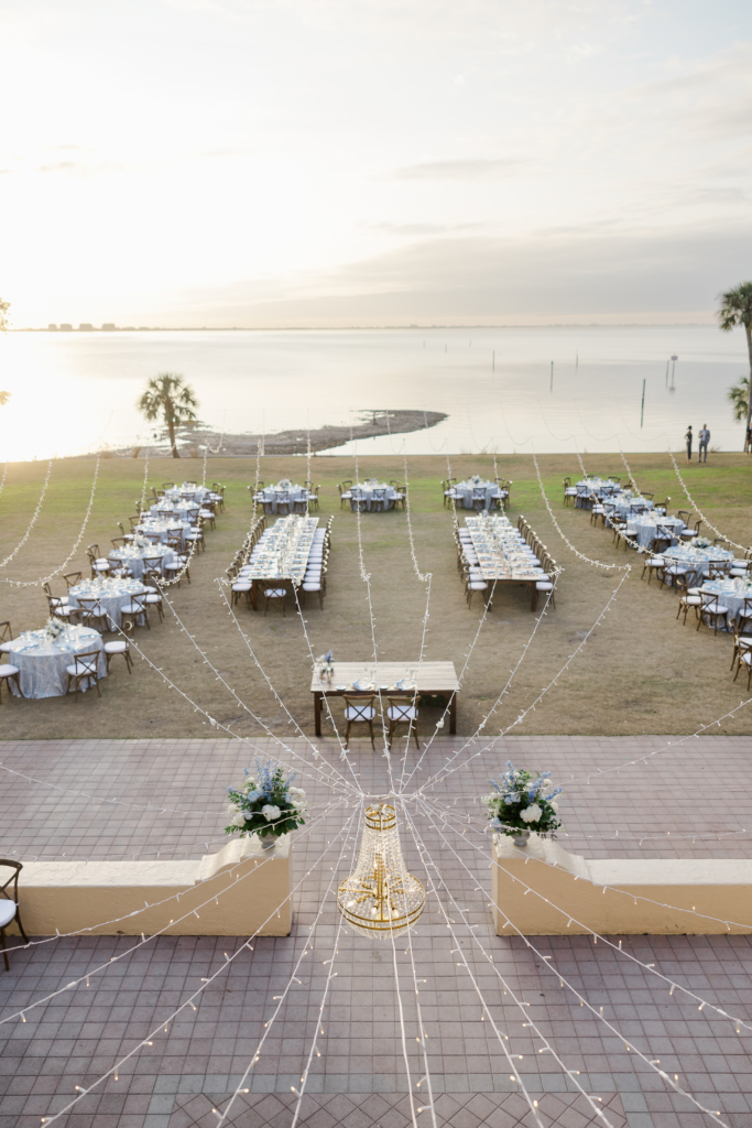 overview of Powel Crosley Estate wedding reception