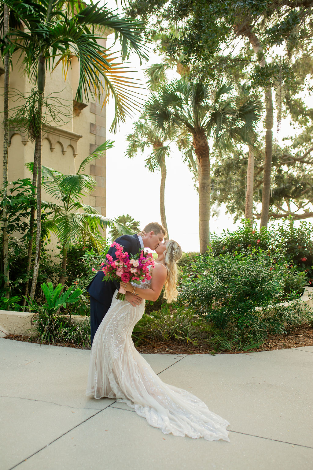 bride and groom portraits at Powel Crosley Estate