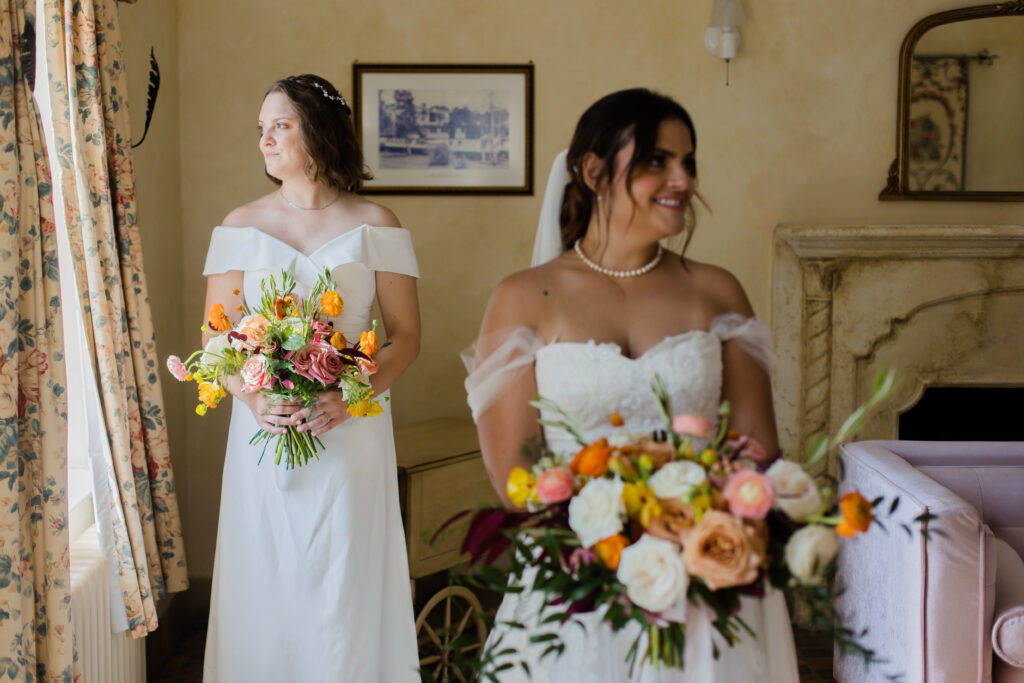 brides portraits at Powel Crosley Estate