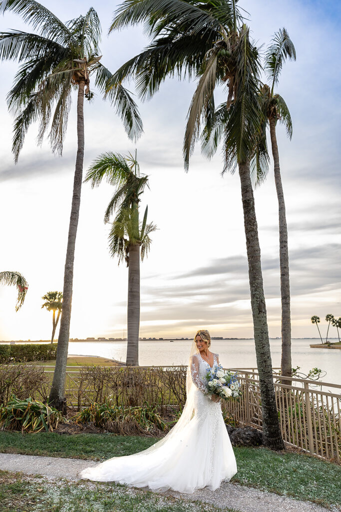 bridal portraits at Ritz Sarasota