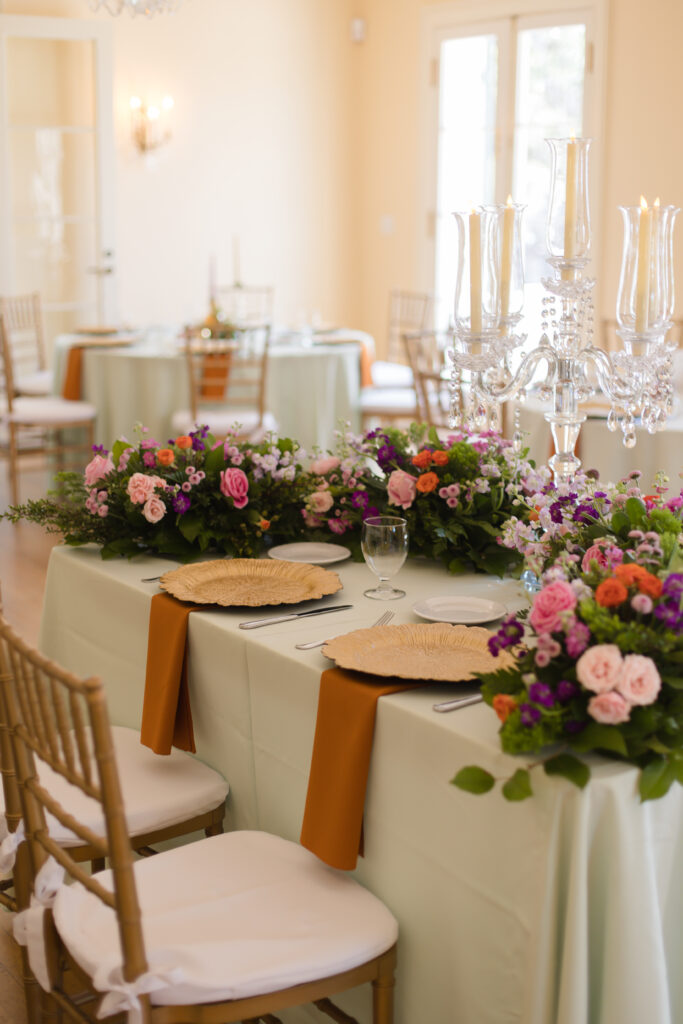 indoor wedding reception at Edson Keith Mansion by Precious Moments Events