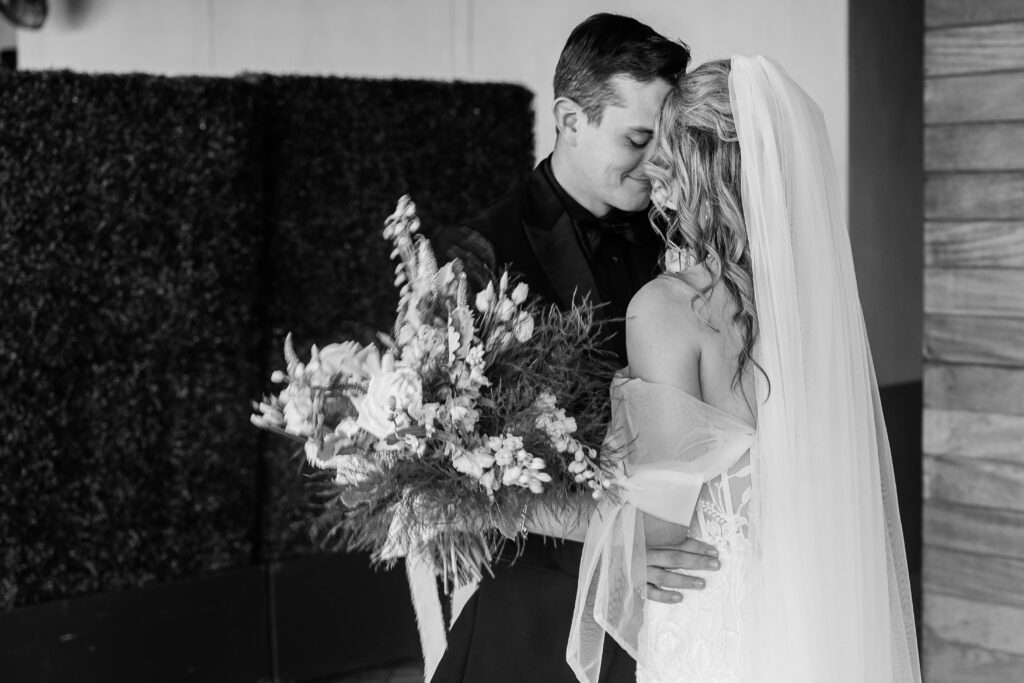 bride and groom portraits at Grove in Lakewood Ranch