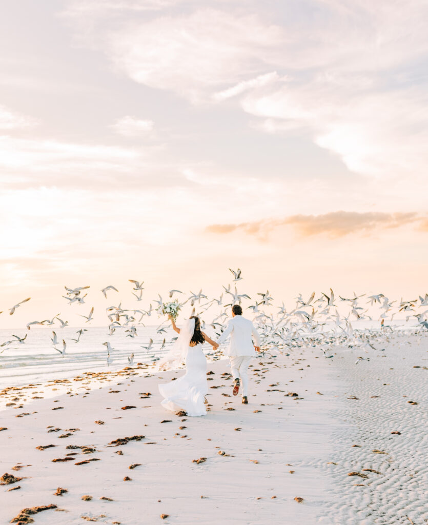 wedding portraits at Sunset Beach Resort