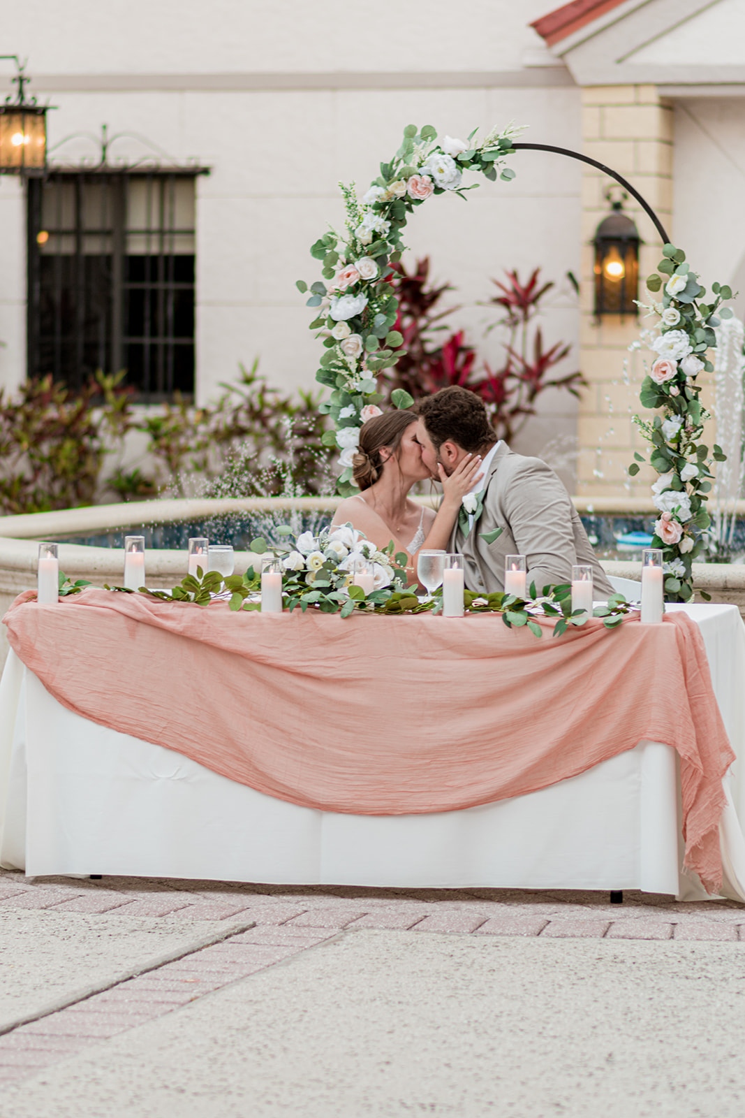 wedding sweetheart table by Precious Moments Events